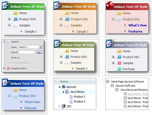 Javascript Folder Tree Onmouseover Menus Con Tree View