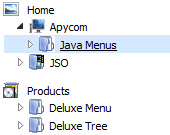 Tree Windows Interface Ext Ux Menu Treemenu Demo
