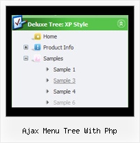 Ajax Menu Tree With Php Cascading Tree Menus