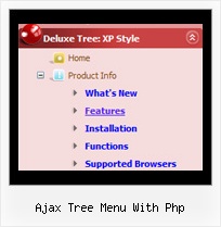 Ajax Tree Menu With Php Ejemplos Tree Menu Vertical