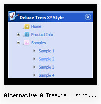 Alternative A Treeview Using Javascript Simple Tree Folding Tree Menu