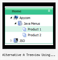 Alternative A Treeview Using Javascript Cross Frame Tree Menu Example