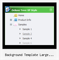 Background Template Large Blooming Tree Web Tree Sample