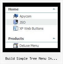 Build Simple Tree Menu In Javascript Mouseover Menu And Tree