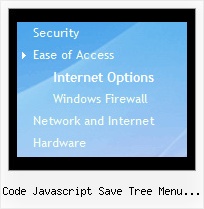 Code Javascript Save Tree Menu Item State Pulldown Tree