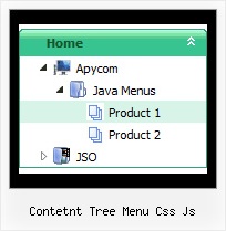 Contetnt Tree Menu Css Js Dynamic Menu Bar Tree