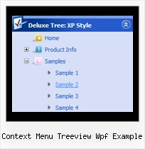 Context Menu Treeview Wpf Example Cascading Tree Menus