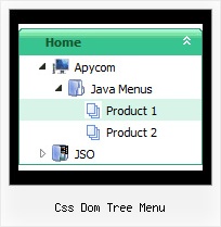 Css Dom Tree Menu Trees With Javascript