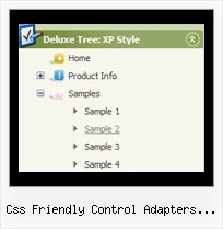 Css Friendly Control Adapters Treeview Toggle Tree Menu How To Make