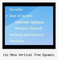 Css Menu Vertical Tree Dynamic Tree Drop Menu Generator