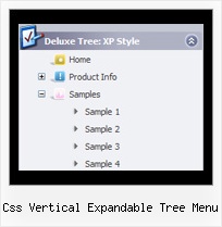 Css Vertical Expandable Tree Menu Tree Drag Drop