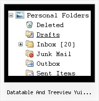 Datatable And Treeview Yui Together Tree Popup Menus Code