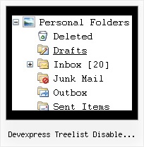 Devexpress Treelist Disable Collapse Expanding Menu And Tree