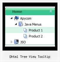 Dhtml Tree View Tooltip Onmouseover Menu Tree