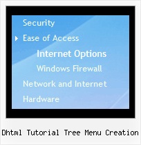 Dhtml Tutorial Tree Menu Creation Tree Mouse Over Menu