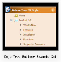 Dojo Tree Builder Example Xml Javascript Tree Menus
