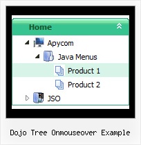 Dojo Tree Onmouseover Example Animated Tree Menu Javascript