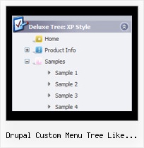 Drupal Custom Menu Tree Like Category Flyout Menu Tree