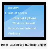 Dtree Javascript Multiple Select Tree Menu Moving