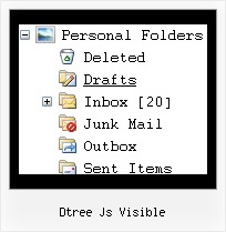 Dtree Js Visible Scroll On Tree