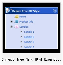 Dynamic Tree Menu Html Expand Mouseover Tree Menu Layer Dhtml