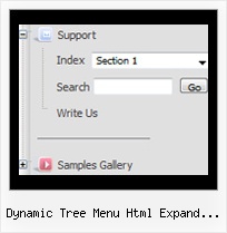 Dynamic Tree Menu Html Expand Mouseover Tree Pulldown Menu Tutorial