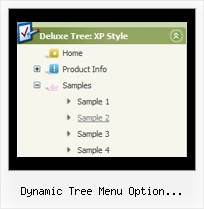 Dynamic Tree Menu Option Selection Form Tree Disable Navigation