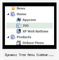 Dynamic Tree Menu Sidebar Javascript Php Dhtml Tree Menu Frames