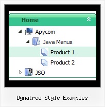 Dynatree Style Examples Tree Expand Down Menu