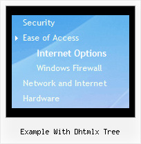 Example With Dhtmlx Tree Dhtml Menu Tree Vertical