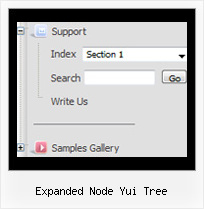 Java Tree Example Expanded Node Yui Tree Expanded Node Yui Tree Tree Menu With Css
