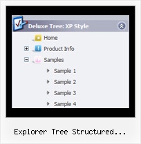 Explorer Tree Structured Selection Javascript Html Tree Menu Tutorials