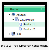 Ext 2 2 Tree Listener Contextmenu Javascript Menu Tree Example