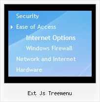 Ext Js Treemenu Tree Menu Frame Support