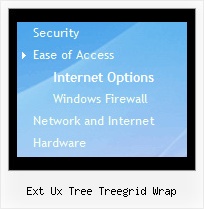 Ext Ux Tree Treegrid Wrap Right Click Menu Html Tree