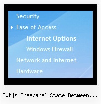Extjs Treepanel State Between Pages Tree Disable Pulldown