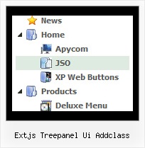 Extjs Treepanel Ui Addclass Tree Cascading Drop Down Menus