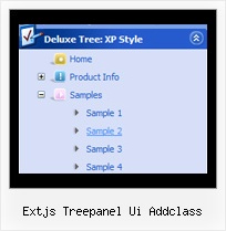Extjs Treepanel Ui Addclass Tree Floating Menu With Scroll