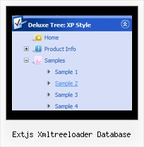 Extjs Xmltreeloader Database Collapsible Frame Tree