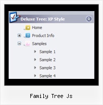 Family Tree Js Create Tree Expanding Menu