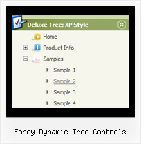Fancy Dynamic Tree Controls Tree Rollover Drop Down