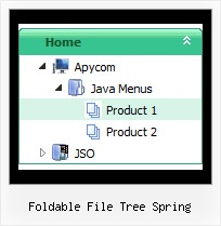 Foldable File Tree Spring Javascript Tree Dhtml