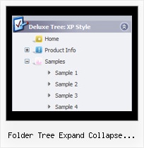 Folder Tree Expand Collapse Javascript Tree Rollover Dropdown
