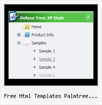 Free Html Templates Palmtree Layout Tree View For Creating Trees