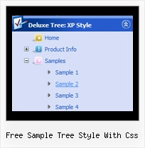 Free Sample Tree Style With Css Tree Menu Width