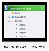 How Add Scrolls In Tree Menu Menu Deroulant Tree View