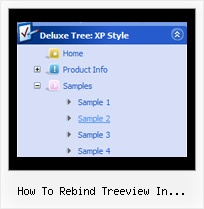 How To Rebind Treeview In Javascript Dynamic List Tree Sample