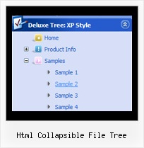 Html Collapsible File Tree Tree Dropdown With Submenu