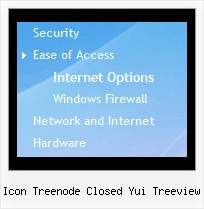 Icon Treenode Closed Yui Treeview Tree Web Menu Pulldown