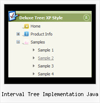 Interval Tree Implementation Java Tree Expand Sample